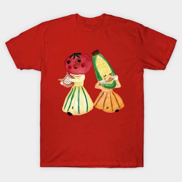 Let's have fruit for every meal T-Shirt by Kellykubellyboo